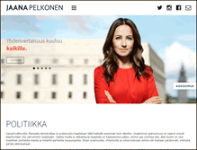 Tablet Screenshot of jaanapelkonen.com